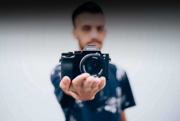 Macchina Sony vintage per il Tour Photo Specialist